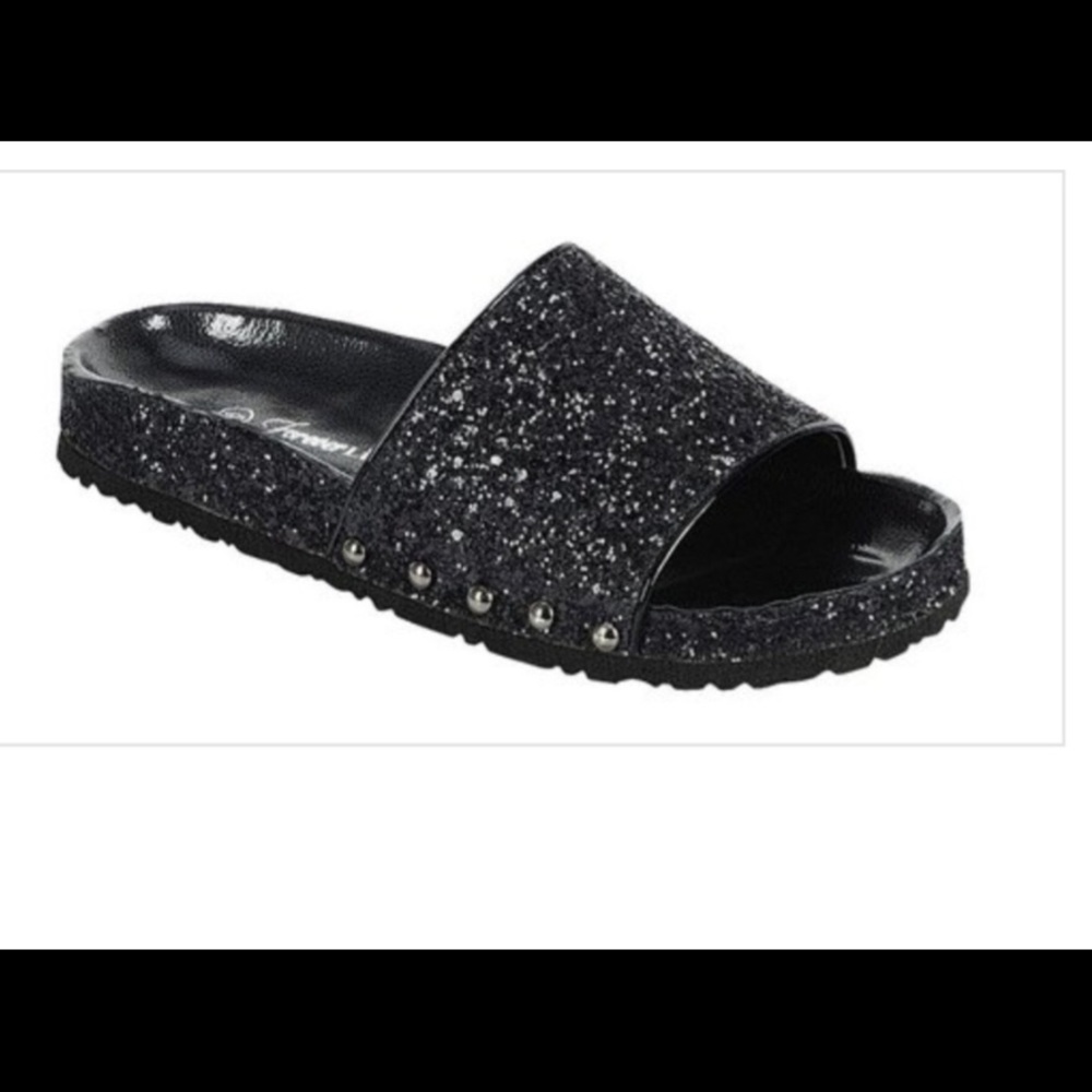 Glitter Pool slippers